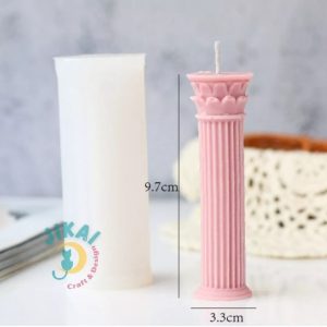 Molde De Vela Columnas | Vela | Jabón | Resina| Manualidades