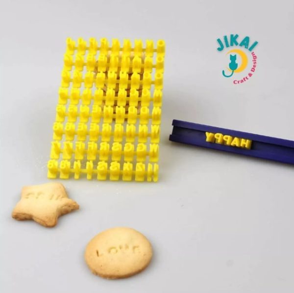 Set Marcador De Letras Para Galleta, Arcilla Polimérica