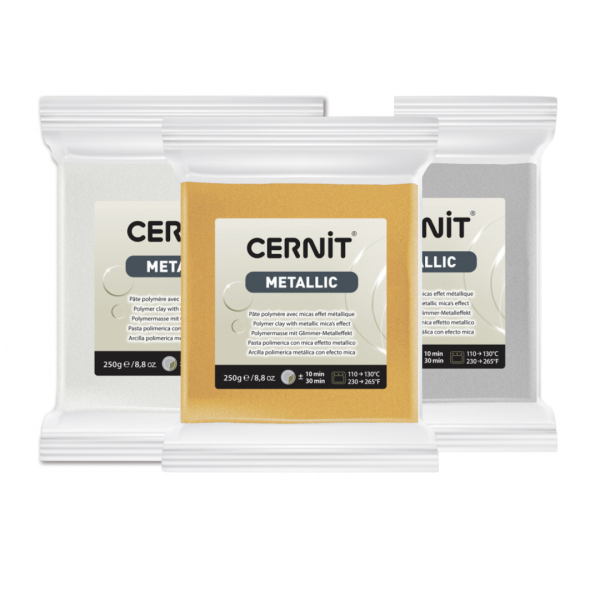 Cernit Metallic - Arcilla Polimérica 250gr